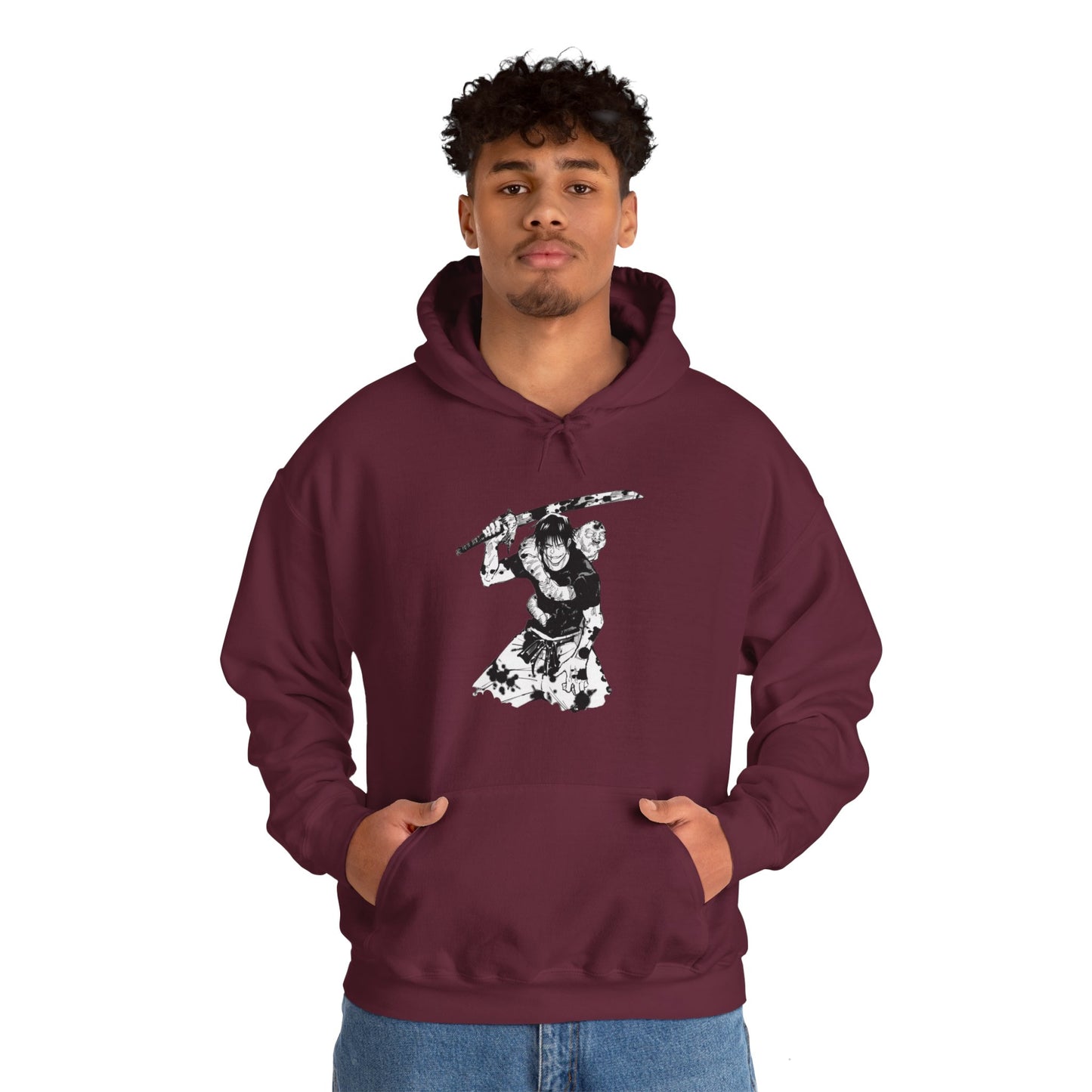 Sudadera con capucha unisex Heavy Blend™ "Toji Fushiguro" de Jujutsu Kaisen 