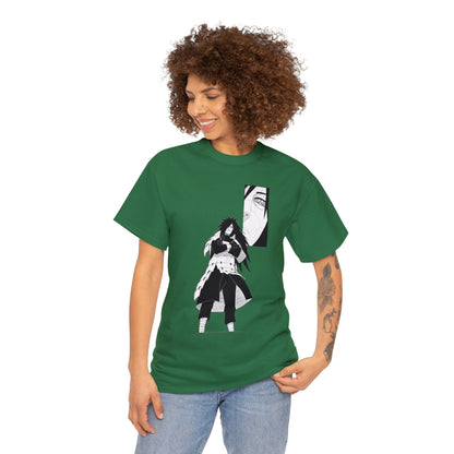 Unisex Heavy Cotton T-shirt - "Madara´s First Manga Appearance" from Naruto Shippuden