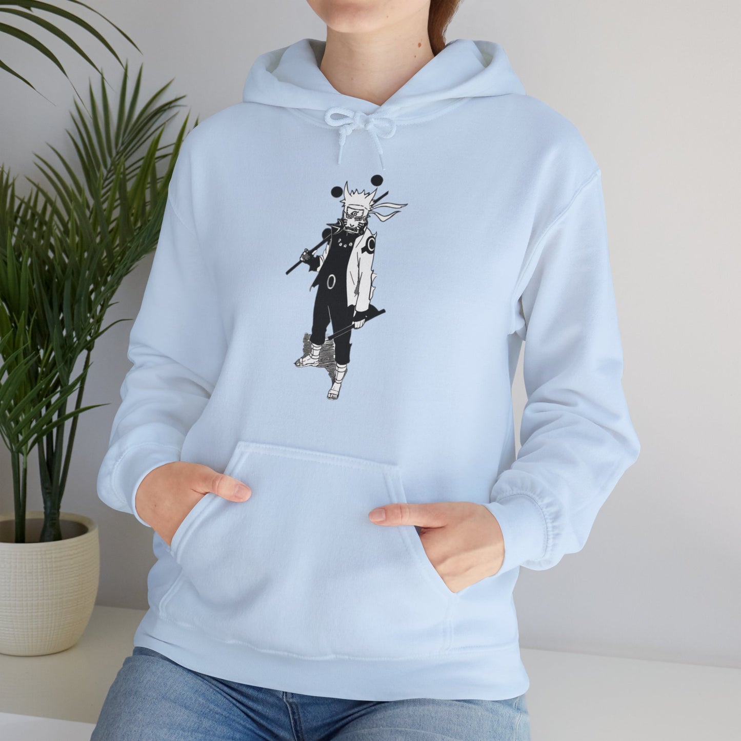 Unisex Heavy Blend™ Hoodie - "Naruto Six Path Manga" from Naruto Shippuden