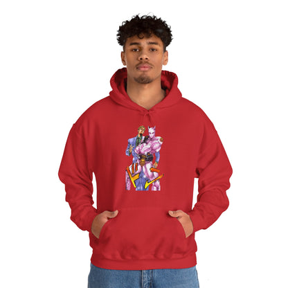 Unisex Heavy Blend™ Hoodie - "Killer Queen Manga" from JoJo´s Bizarre Adventure