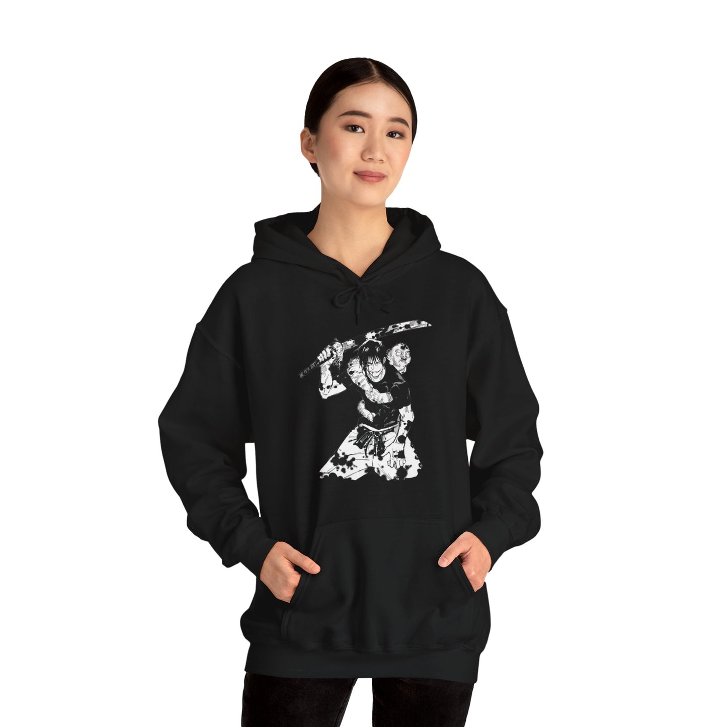 Unisex Heavy Blend™ Hoodie "Toji Fushiguro" From Jujutsu Kaisen