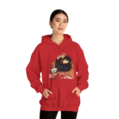 Sudadera con capucha unisex Heavy Blend™ - Jujutsu Kaisen Manga Volumen 2 