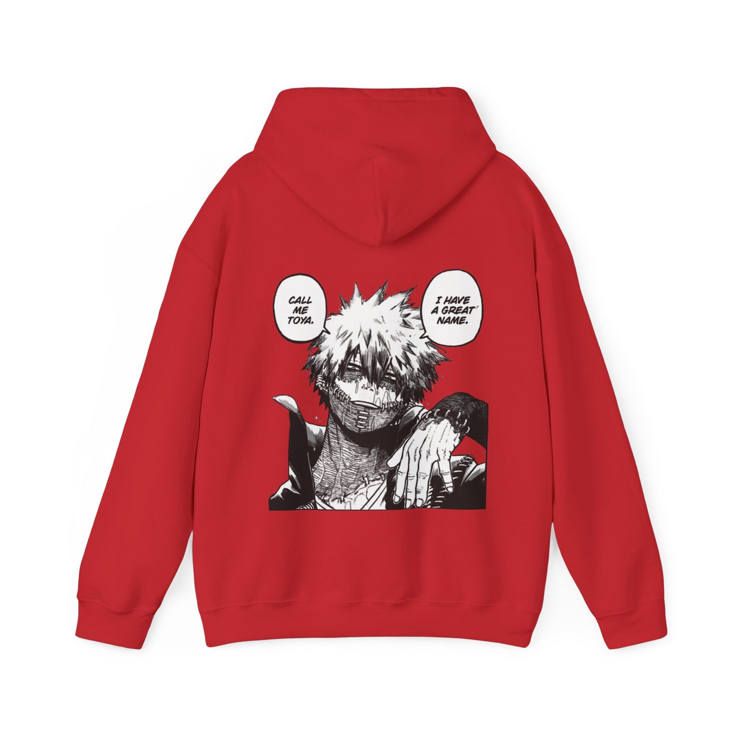 Unisex Heavy Blend™ Hoodie - "Dabi Manga" from My Hero Academia