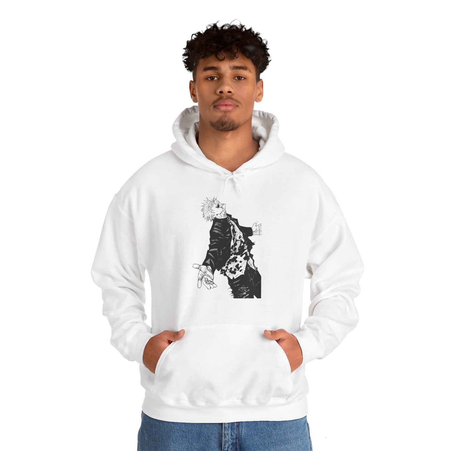 Unisex Heavy Blend™ Hoodie "Satoru Gojo" From Jujutsu Kaisen