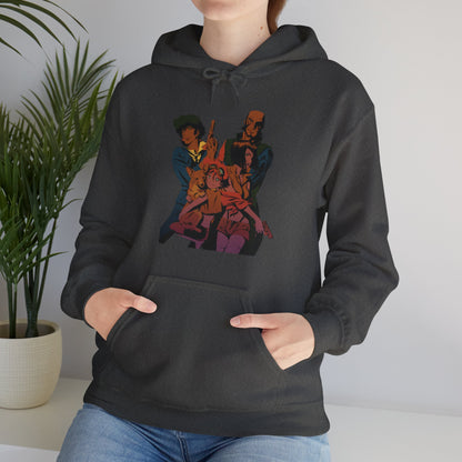 Unisex Heavy Blend™ Hoodie - "The Bebop Crew" from Cowboy Bebop