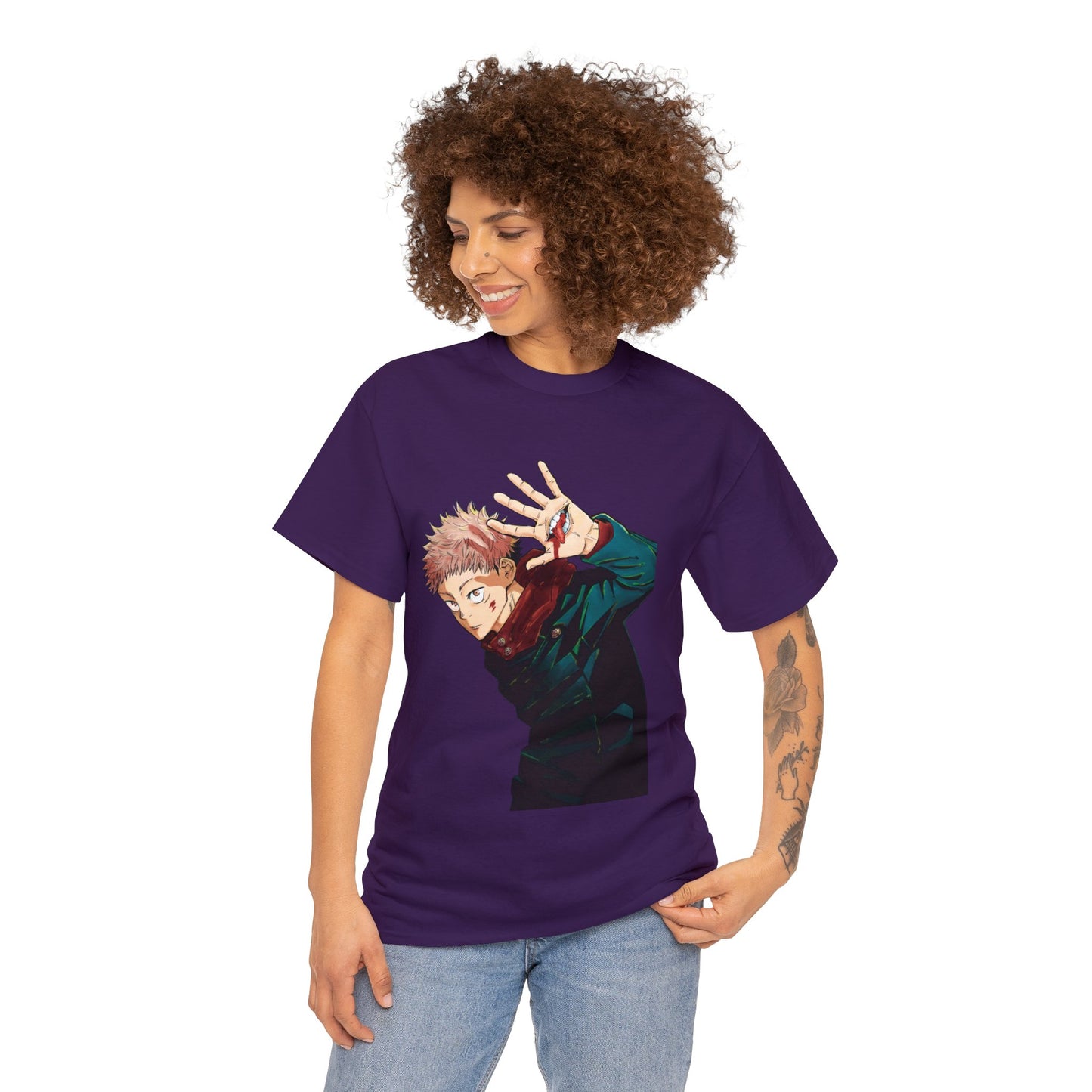 Unisex Heavy Cotton T-shirt - Jujutsu Kaisen Manga Volume 1