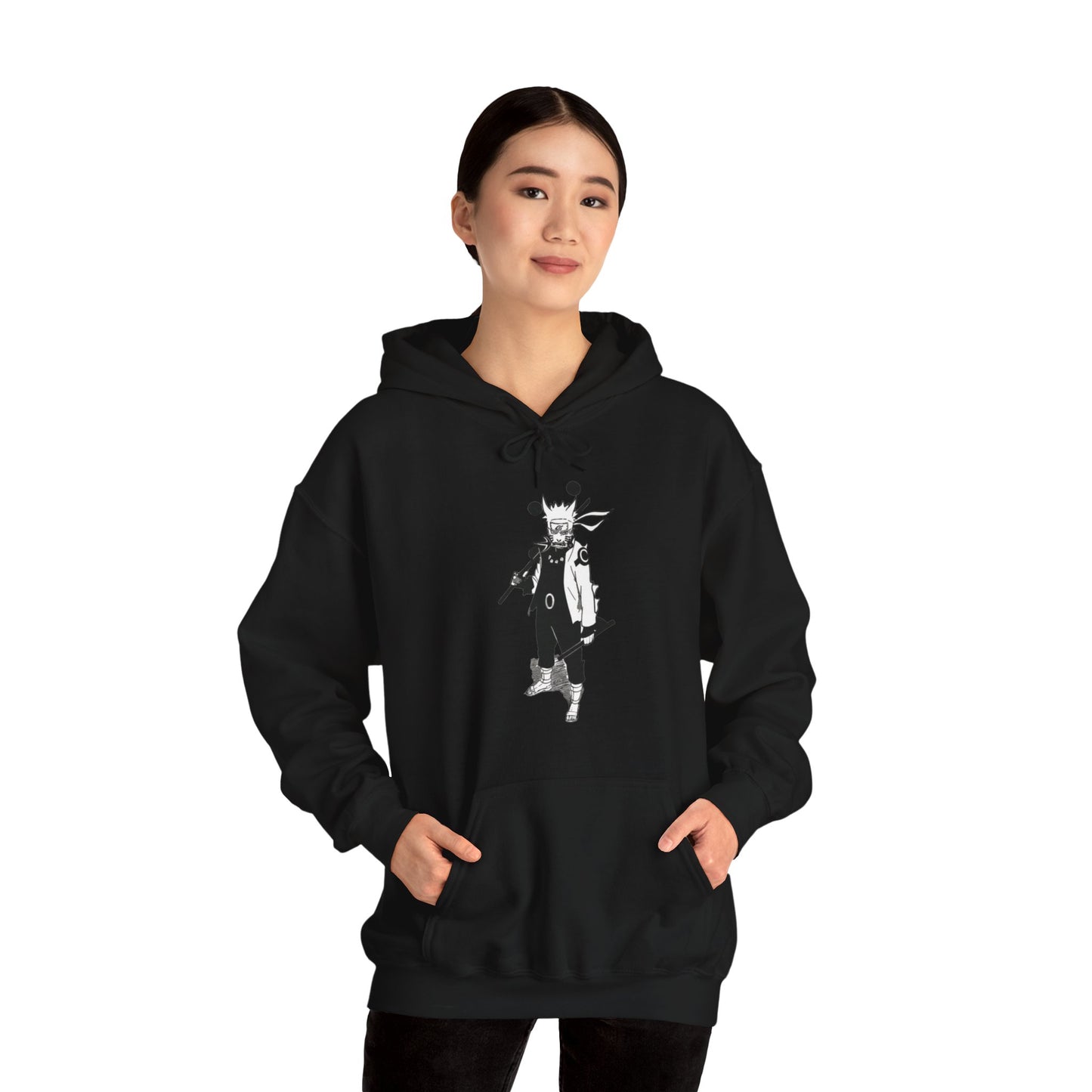 Unisex Heavy Blend™ Hoodie - "Naruto Six Path Manga" from Naruto Shippuden