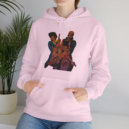 Unisex Heavy Blend™ Hoodie - "The Bebop Crew" from Cowboy Bebop