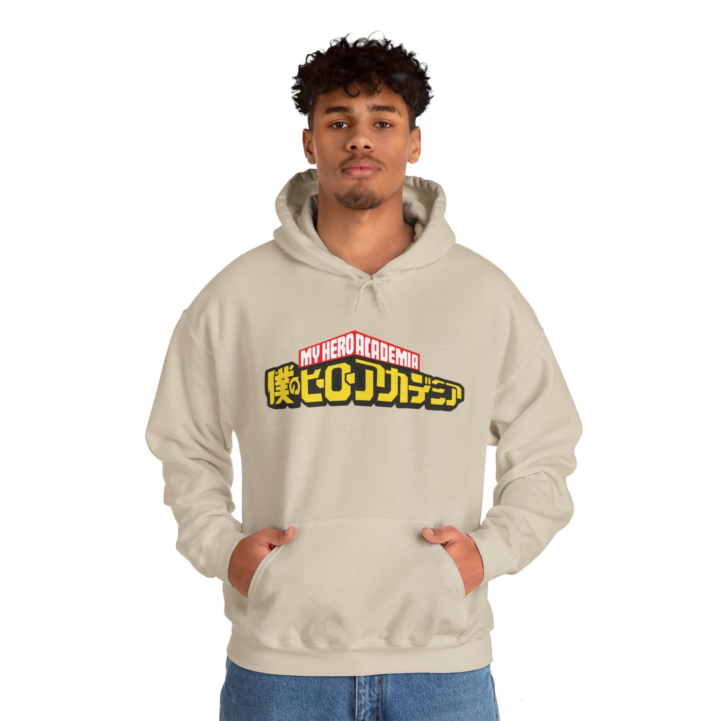 Unisex Heavy Blend™ Hoodie - "All Might Manga" from My Hero Academia