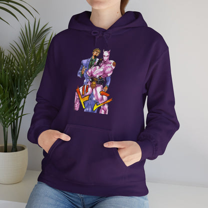 Unisex Heavy Blend™ Hoodie - "Killer Queen Manga" from JoJo´s Bizarre Adventure