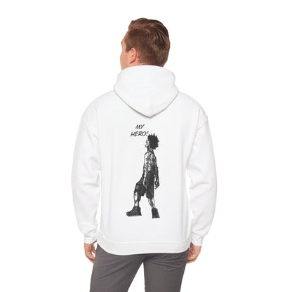 Unisex Heavy Blend™ Hoodie - "Deku Manga" from My Hero Academia