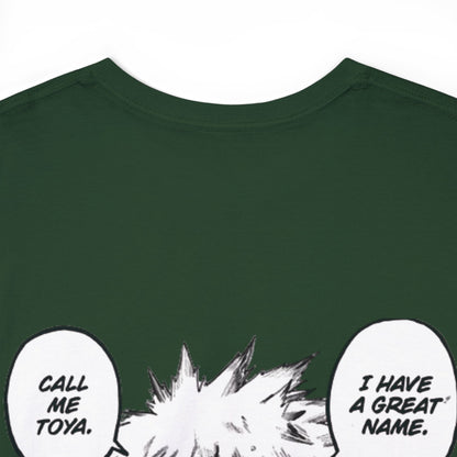 Unisex Heavy Cotton T-shirt - "Dabi Manga" from My Hero Academia