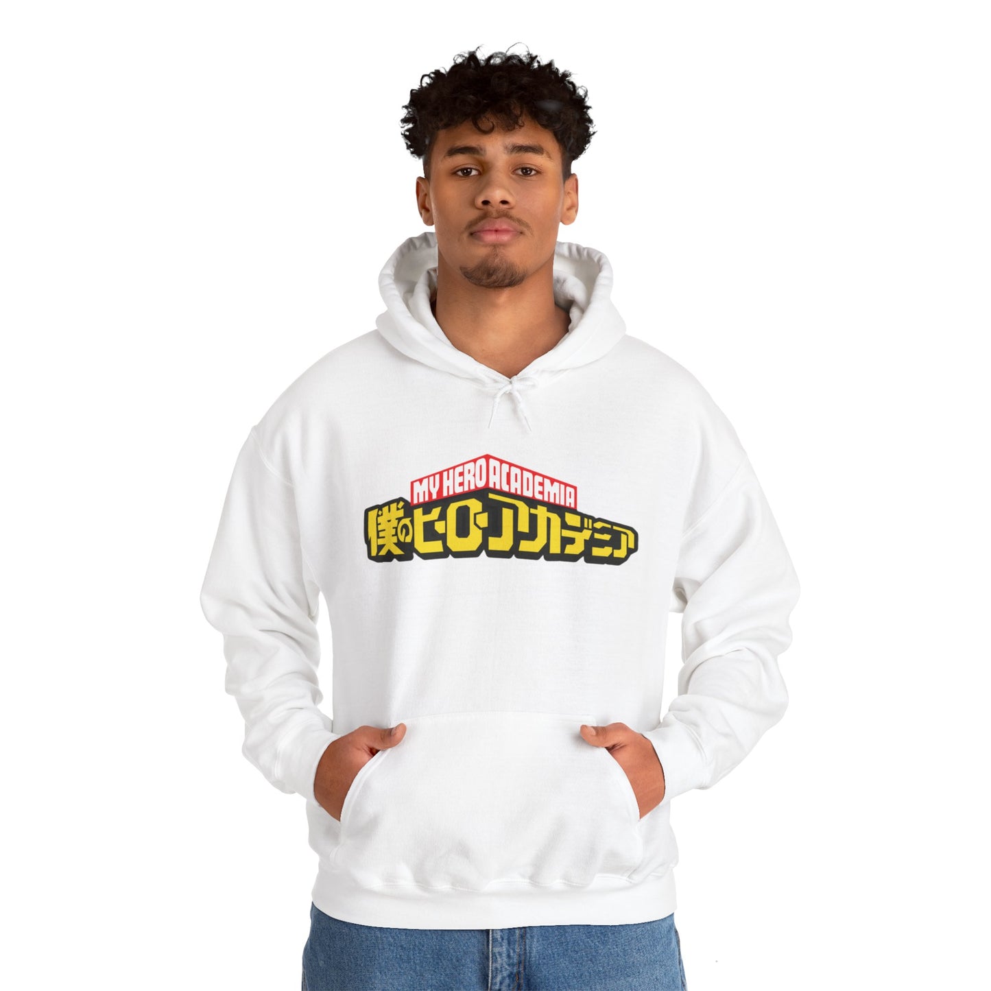 Unisex Heavy Blend™ Hoodie - "Manga Cover 1" from My Hero Academia