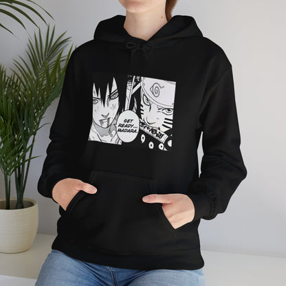 Unisex Heavy Blend™ Hoodie - "Naruto & Sasuke Manga" from Naruto Shippuden