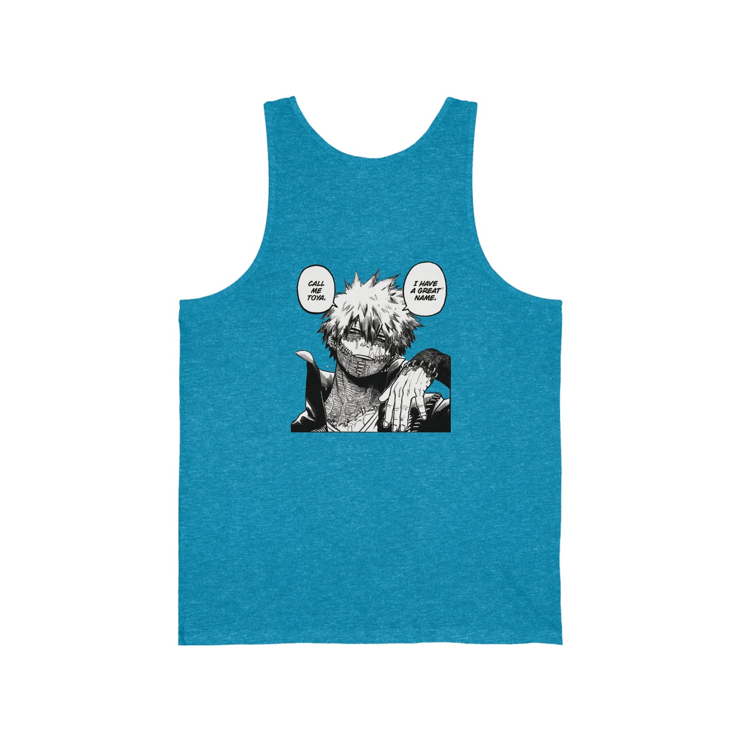 Unisex Tank Top - "Dabi Manga" from My Hero Academia