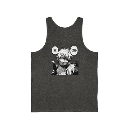 Unisex Tank Top - "Dabi Manga" from My Hero Academia