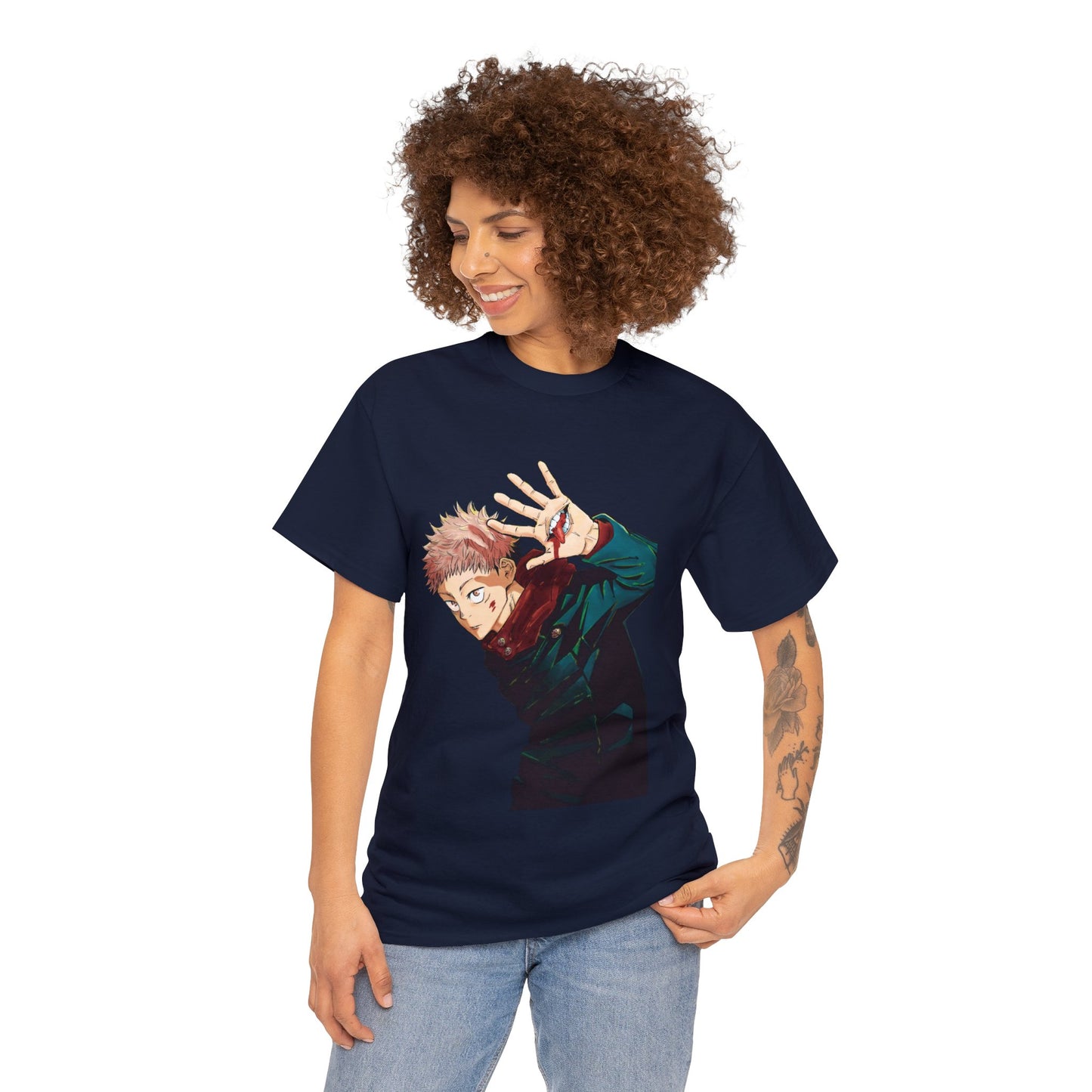 Unisex Heavy Cotton T-shirt - Jujutsu Kaisen Manga Volume 1