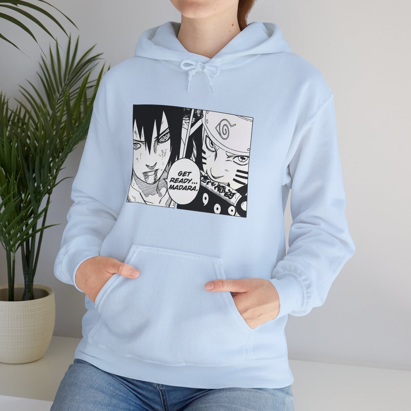 Unisex Heavy Blend™ Hoodie - "Naruto & Sasuke Manga" from Naruto Shippuden