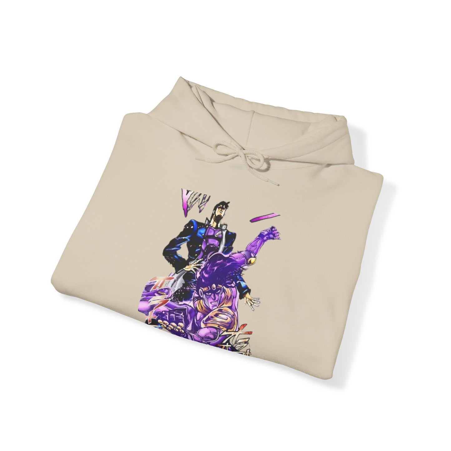 Unisex Heavy Blend™ Hoodie - "Star Platinum Manga" from JoJo´s Bizarre Adventure