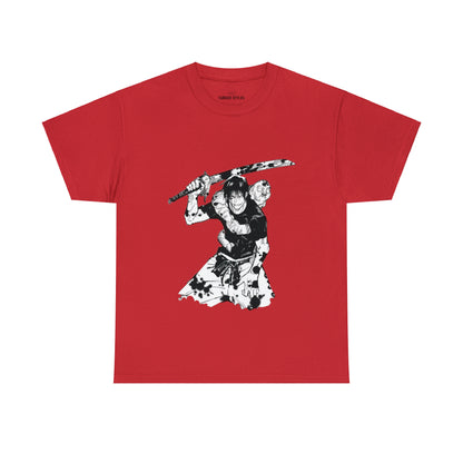 Unisex Heavy Cotton T-shirt - "Toji Fushiguro" From Jujutsu Kaisen