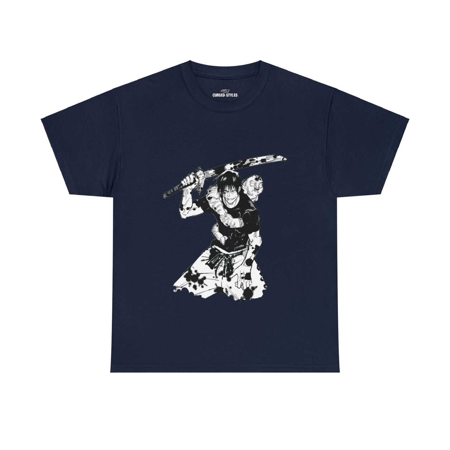 Unisex Heavy Cotton T-shirt - "Toji Fushiguro" From Jujutsu Kaisen