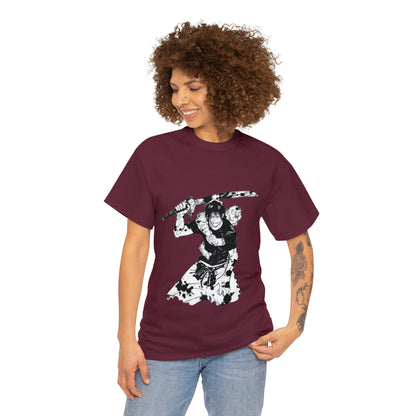 Unisex Heavy Cotton T-shirt - "Toji Fushiguro" From Jujutsu Kaisen