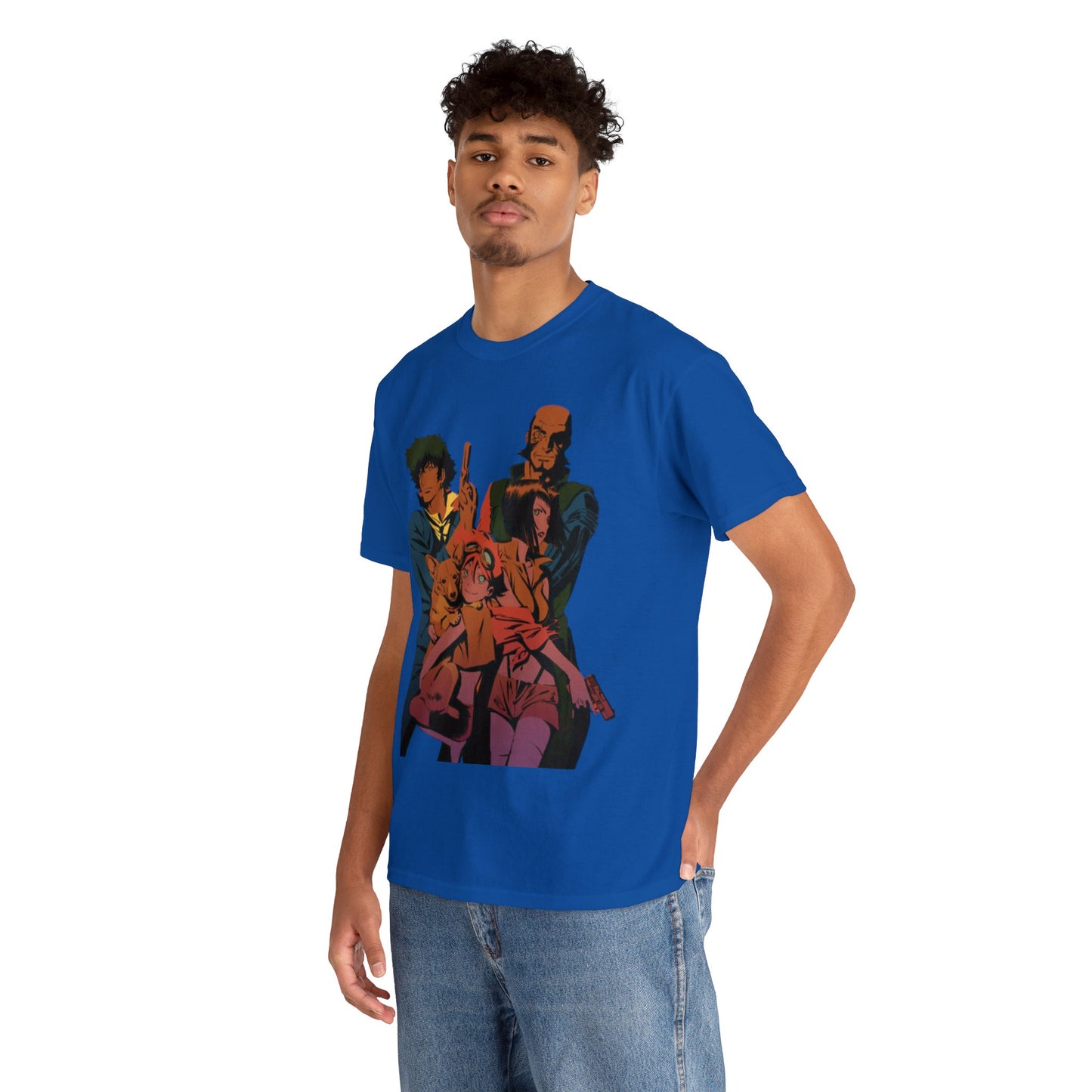 Unisex Heavy Cotton T-shirt - "The Bebop Crew" from Cowboy Bebop