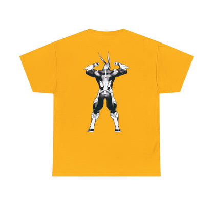 Unisex Heavy Cotton T-shirt - "All Might Manga" from My Hero Academia