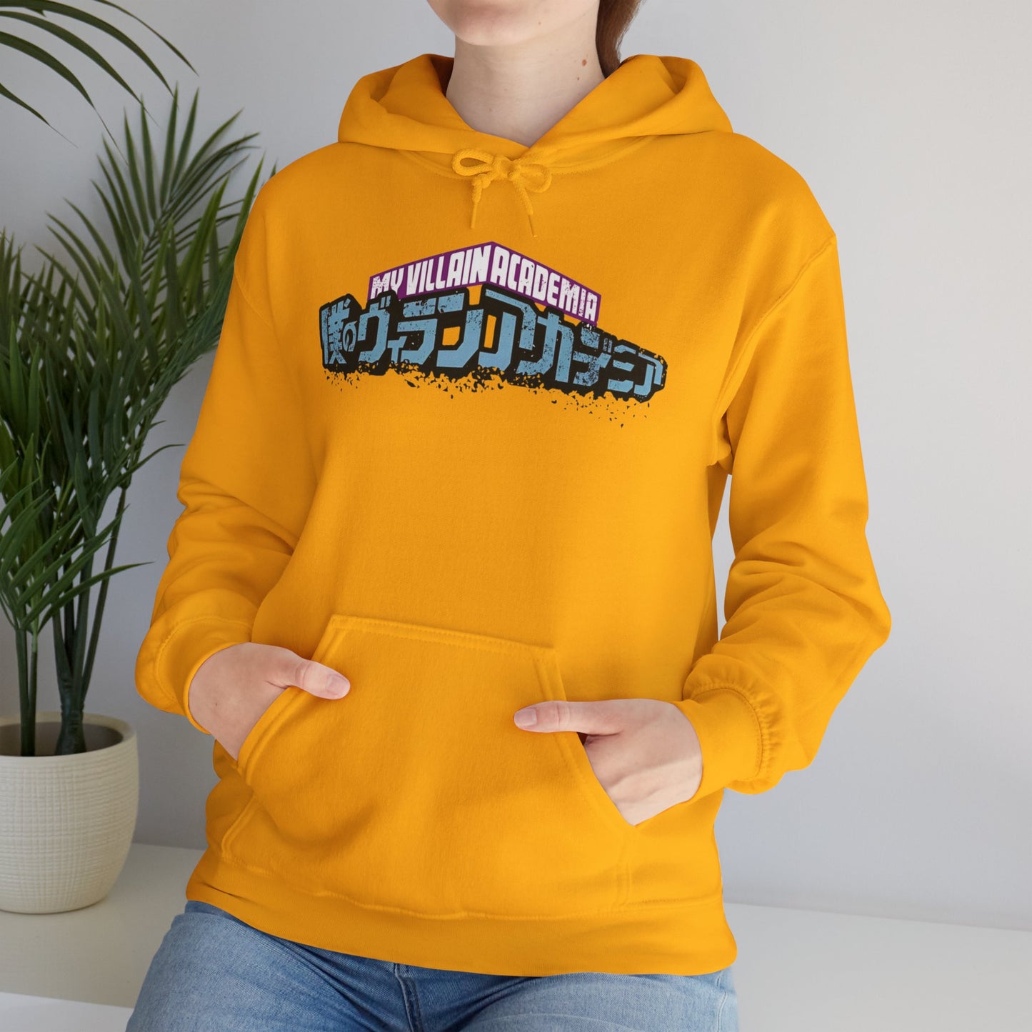 Unisex Heavy Blend™ Hoodie - "Dabi Manga" from My Hero Academia