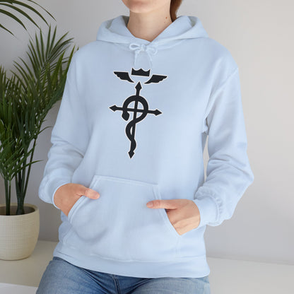 Unisex Heavy Blend™ Hoodie - "Roy Mustang VS Lust" from Fullmetal Alchemist