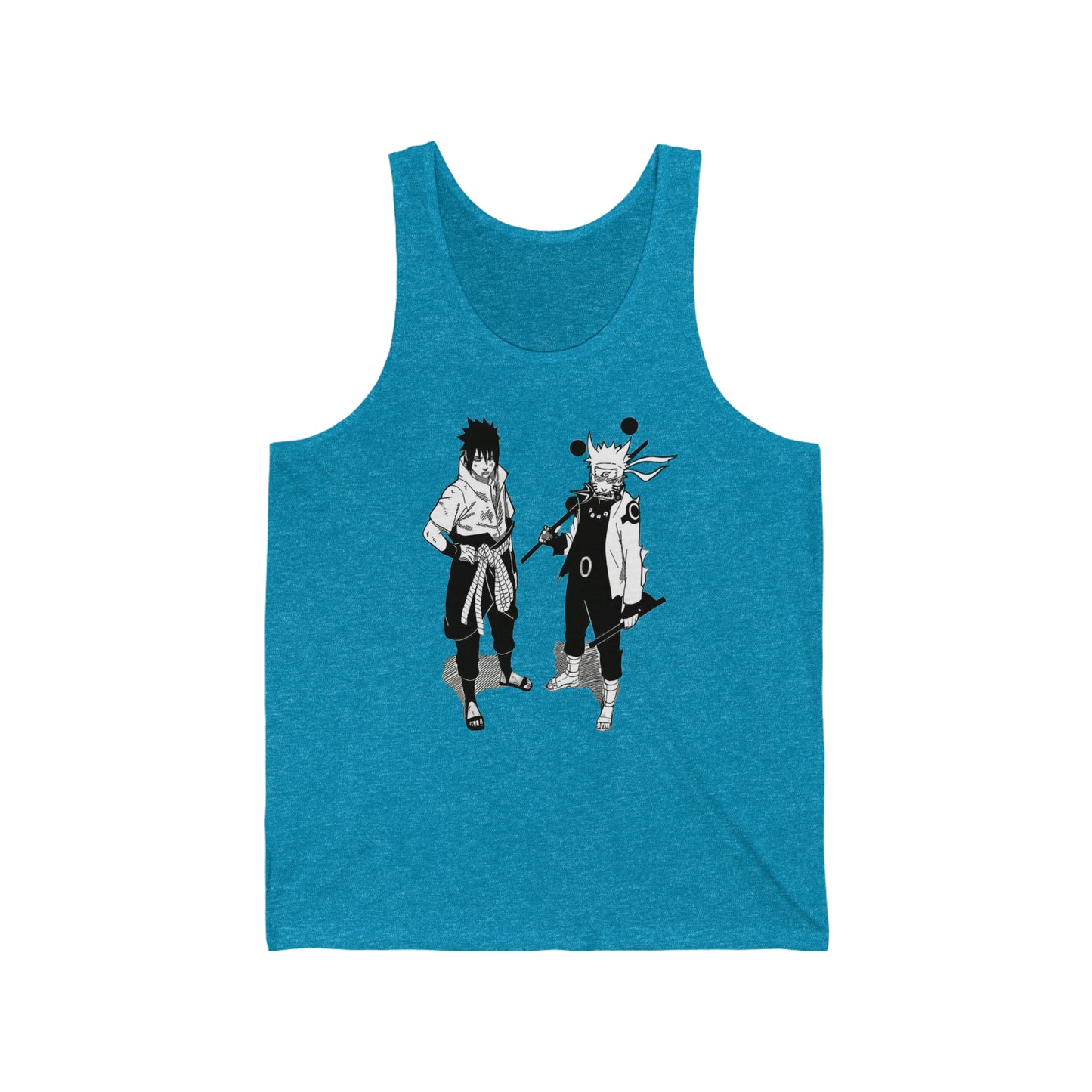 Unisex Tank Top - "Naruto & Sasuke Manga 2" from Naruto Shippuden