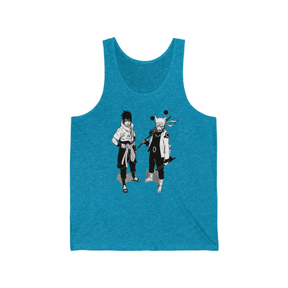 Unisex Tank Top - "Naruto & Sasuke Manga 2" from Naruto Shippuden