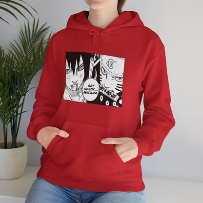 Unisex Heavy Blend™ Hoodie - "Naruto & Sasuke Manga" from Naruto Shippuden