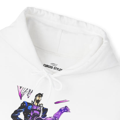 Unisex Heavy Blend™ Hoodie - "Star Platinum Manga" from JoJo´s Bizarre Adventure