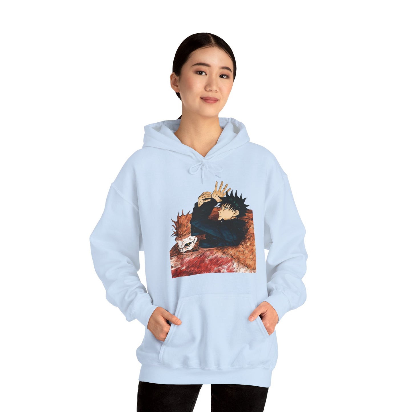 Sudadera con capucha unisex Heavy Blend™ - Jujutsu Kaisen Manga Volumen 2 