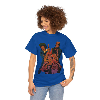 Unisex Heavy Cotton T-shirt - "The Bebop Crew" from Cowboy Bebop