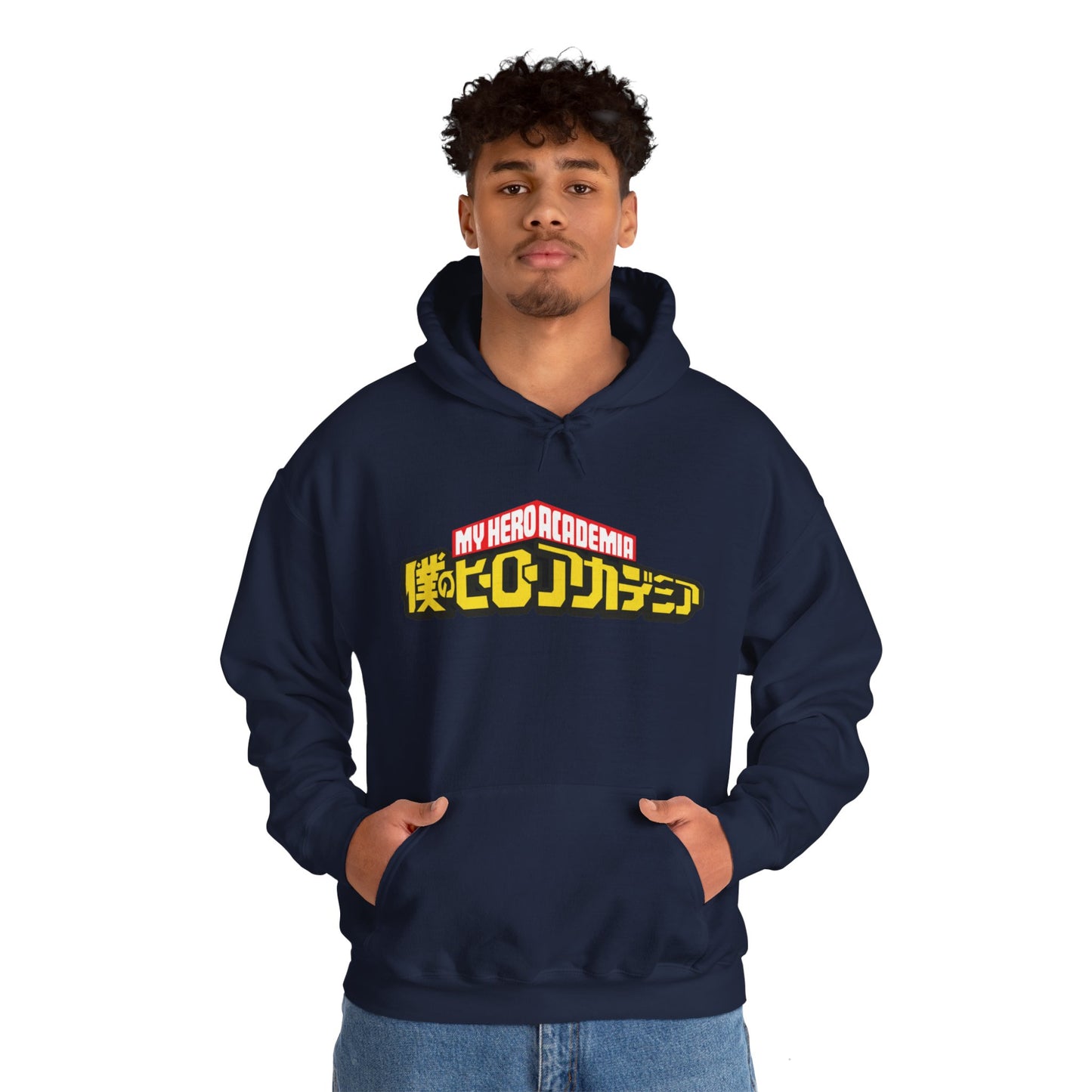 Unisex Heavy Blend™ Hoodie - "Deku Manga" from My Hero Academia