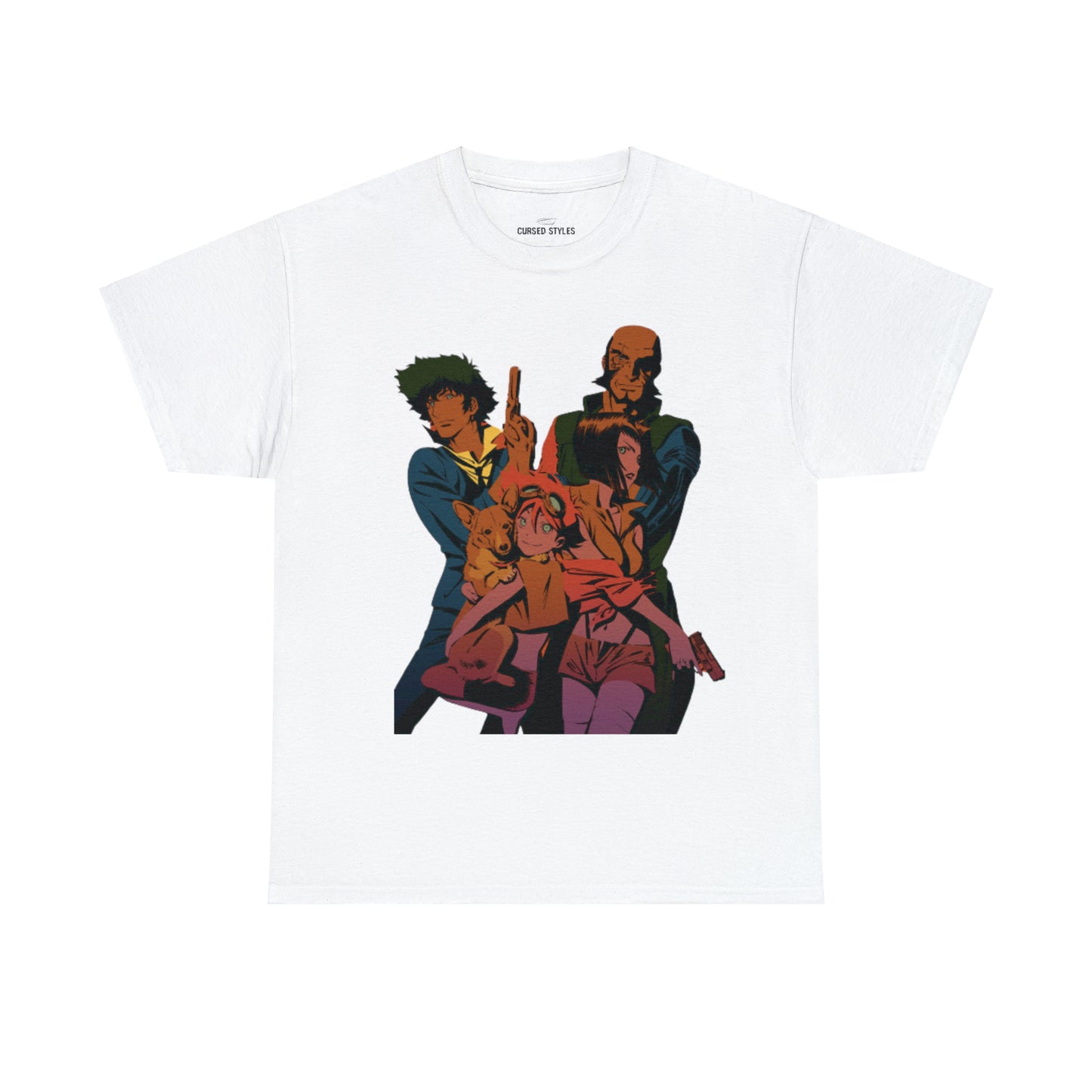 Unisex Heavy Cotton T-shirt - "The Bebop Crew" from Cowboy Bebop