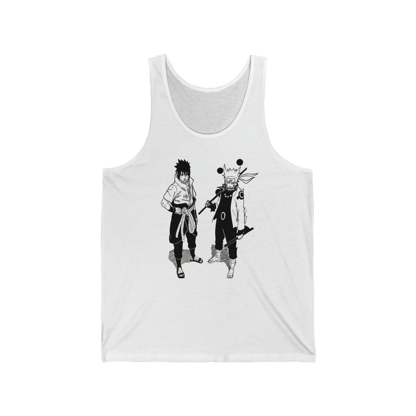 Unisex Tank Top - "Naruto & Sasuke Manga 2" from Naruto Shippuden