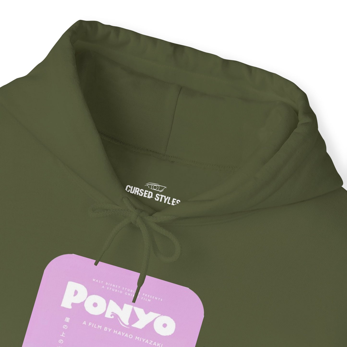 Unisex Heavy Blend™ Hoodie - "Ponyo Movie Poster" from Studio Ghibli