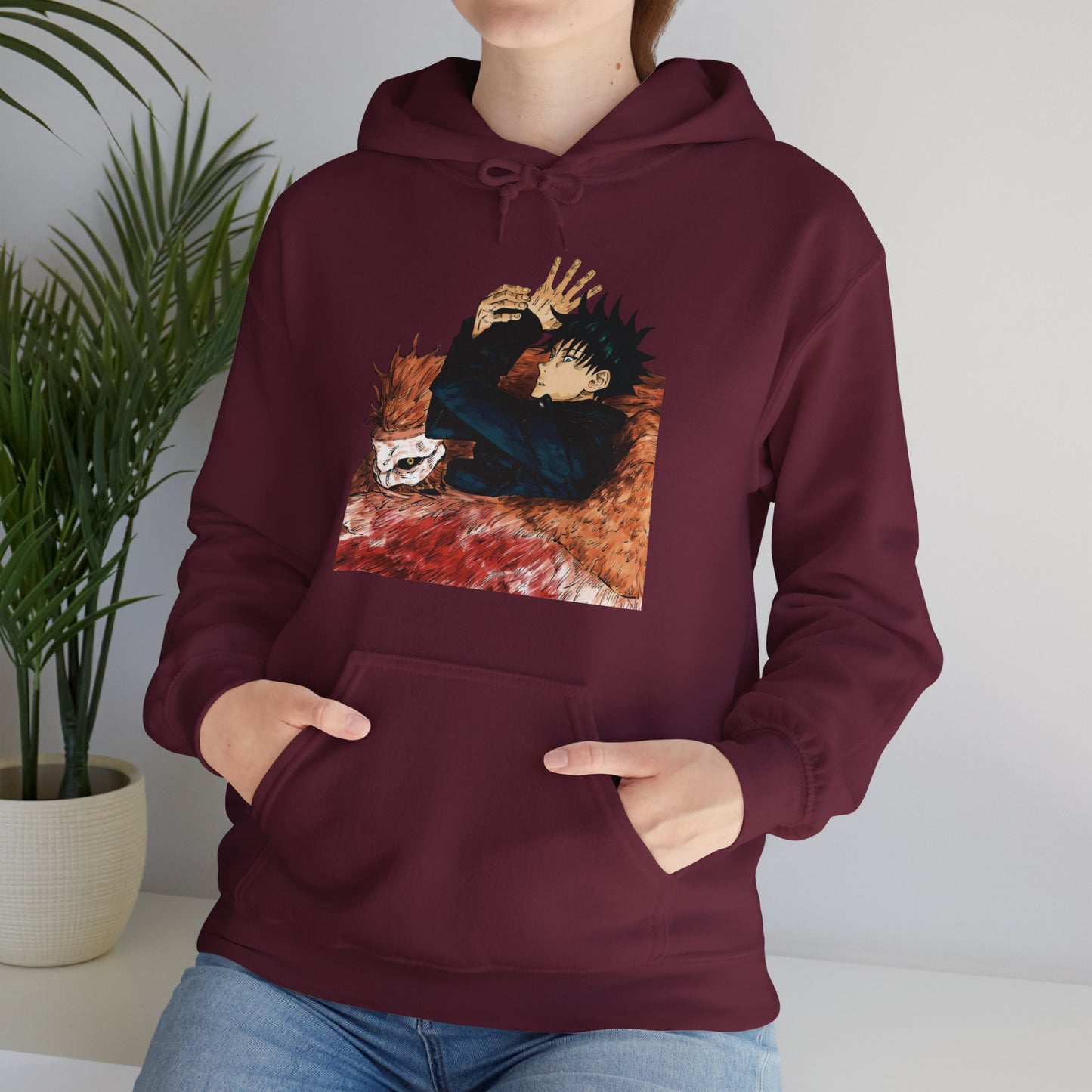 Sudadera con capucha unisex Heavy Blend™ - Jujutsu Kaisen Manga Volumen 2 