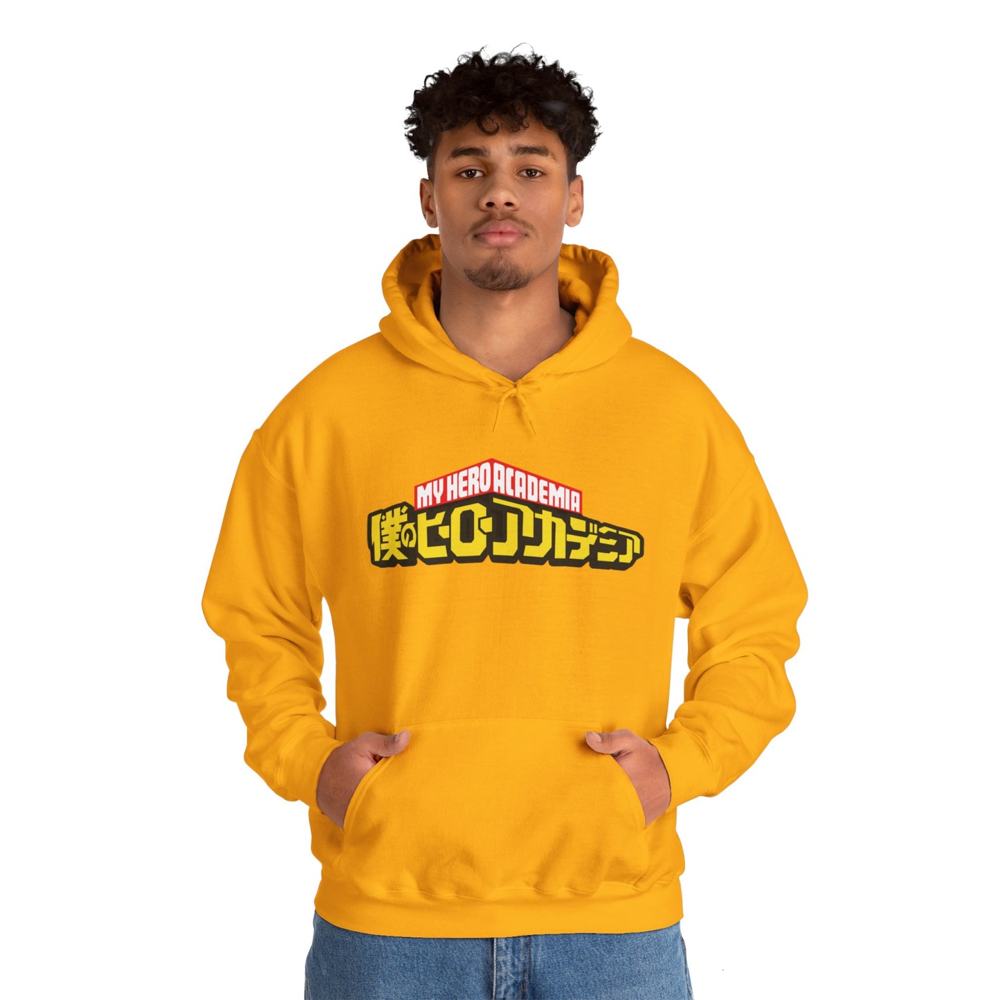 Unisex Heavy Blend™ Hoodie - "Deku Manga" from My Hero Academia