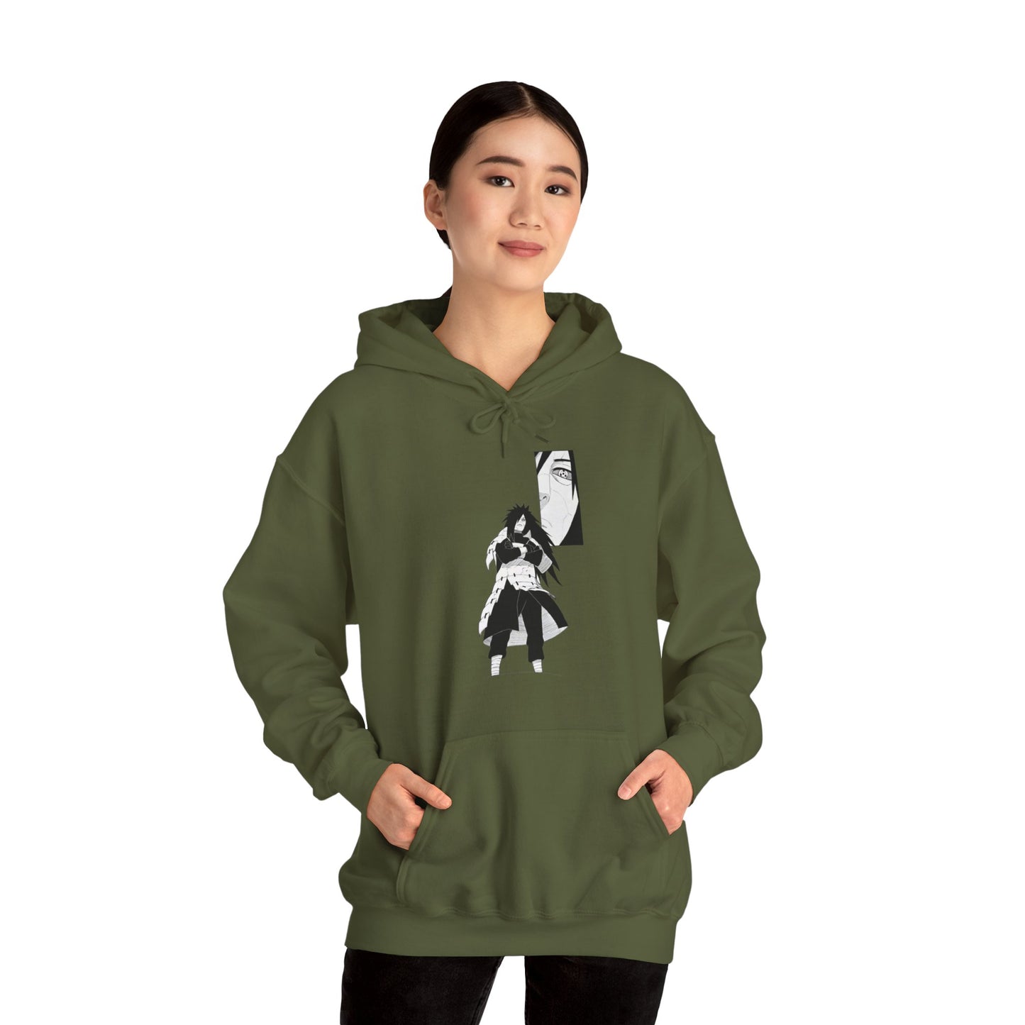 Unisex Heavy Blend™ Hoodie - "Madara´s First Manga Appearance" from Naruto Shippuden