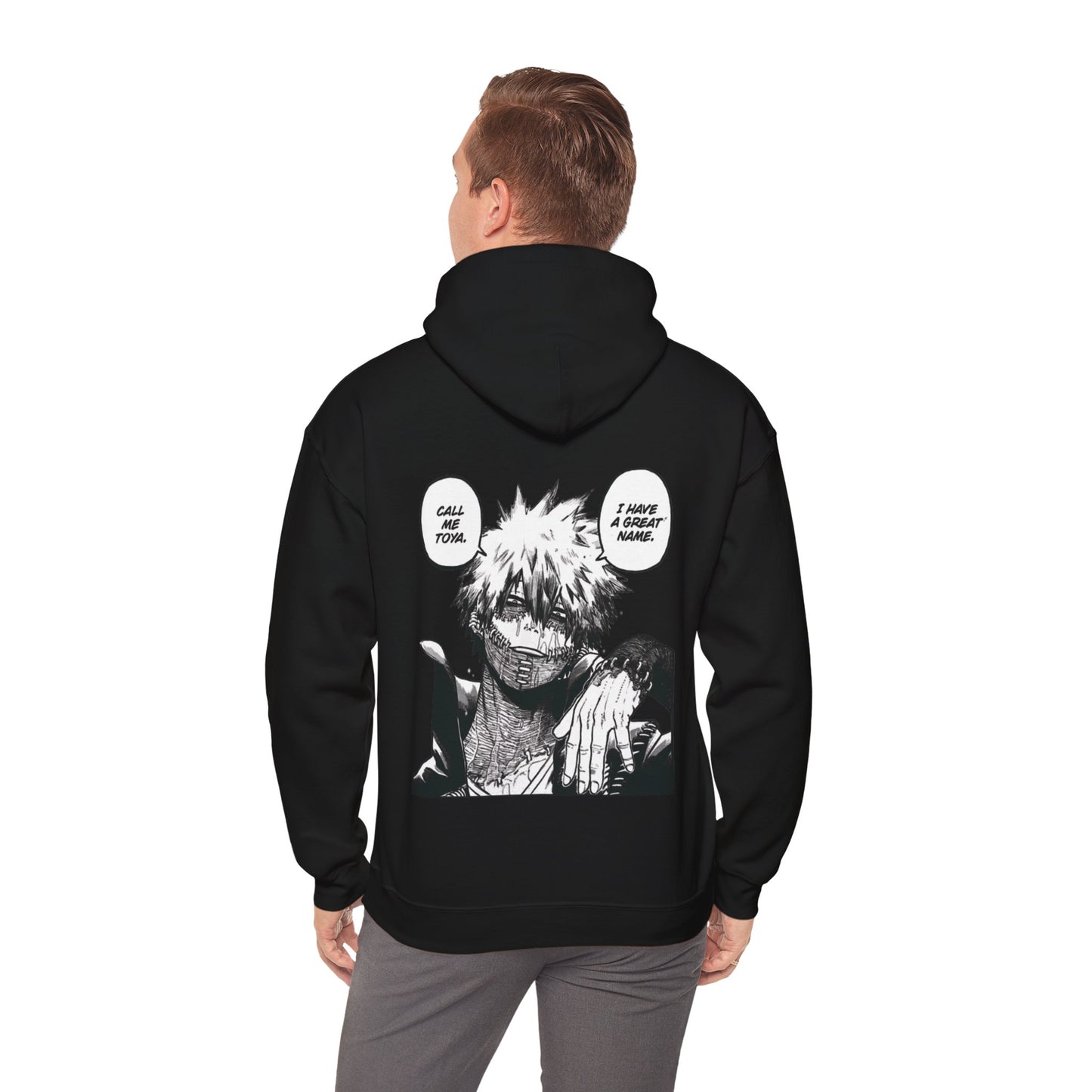 Unisex Heavy Blend™ Hoodie - "Dabi Manga" from My Hero Academia