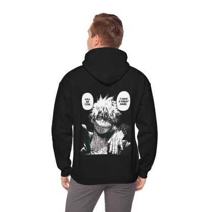 Unisex Heavy Blend™ Hoodie - "Dabi Manga" from My Hero Academia