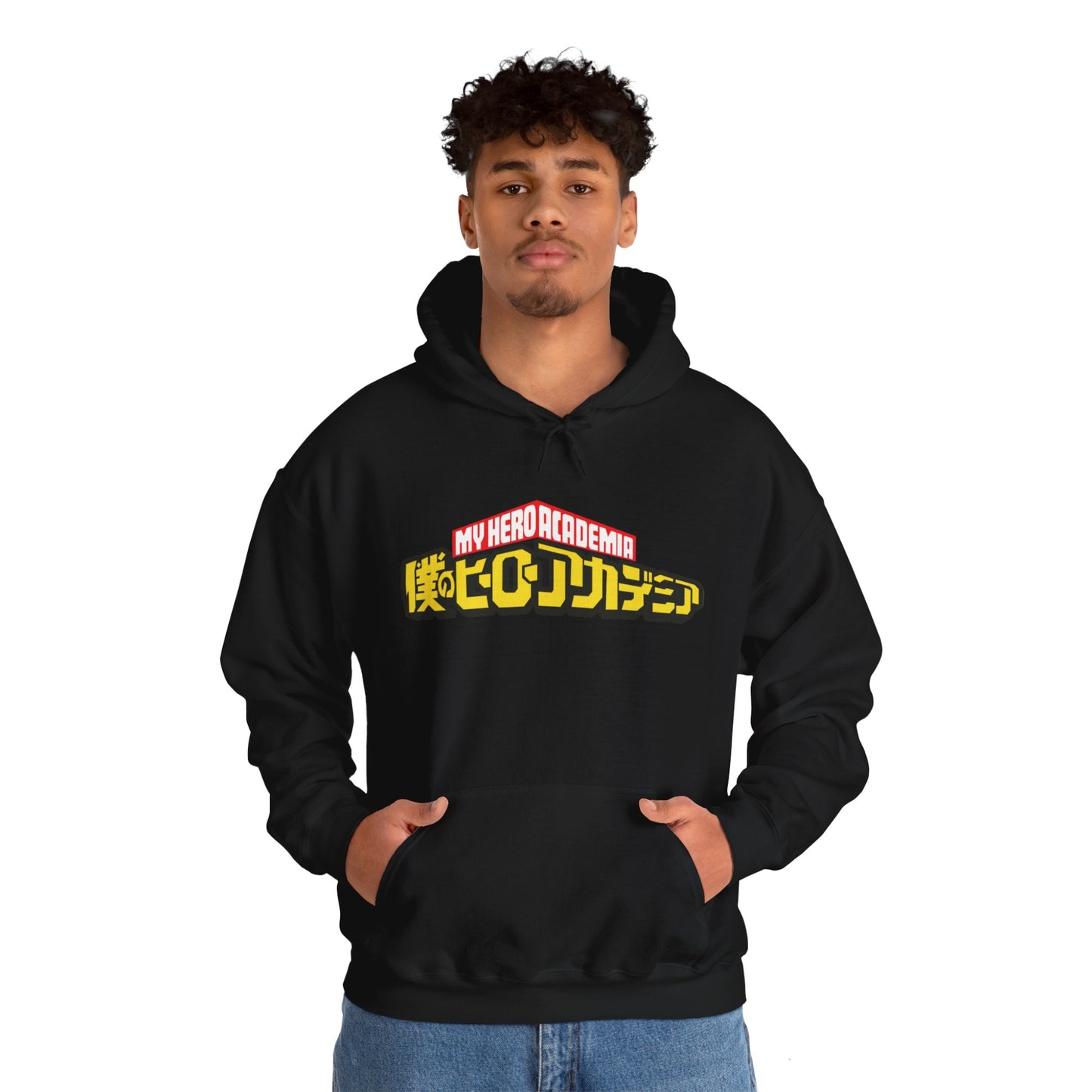 Unisex Heavy Blend™ Hoodie - "Manga Cover 1" from My Hero Academia