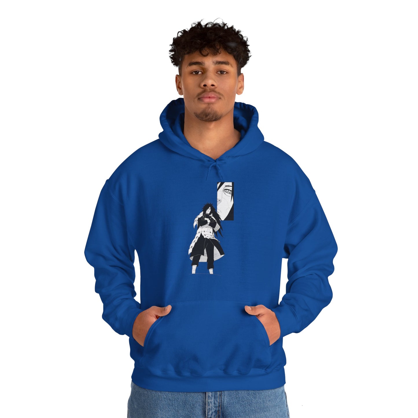 Unisex Heavy Blend™ Hoodie - "Madara´s First Manga Appearance" from Naruto Shippuden