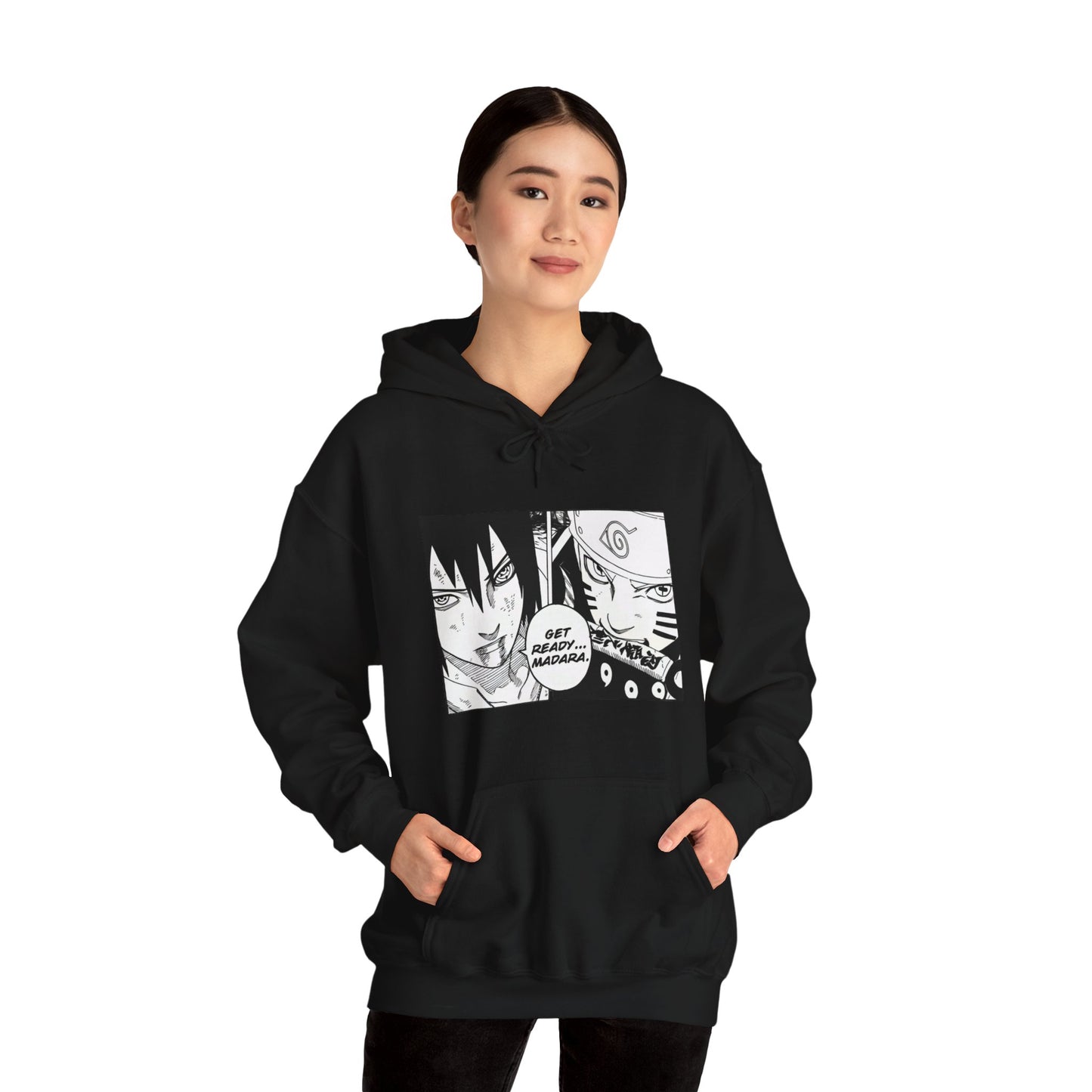 Unisex Heavy Blend™ Hoodie - "Naruto & Sasuke Manga" from Naruto Shippuden