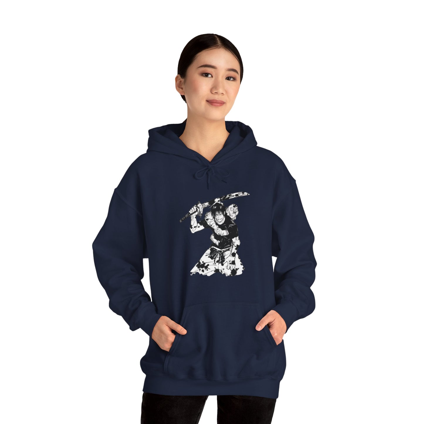 Unisex Heavy Blend™ Hoodie "Toji Fushiguro" From Jujutsu Kaisen