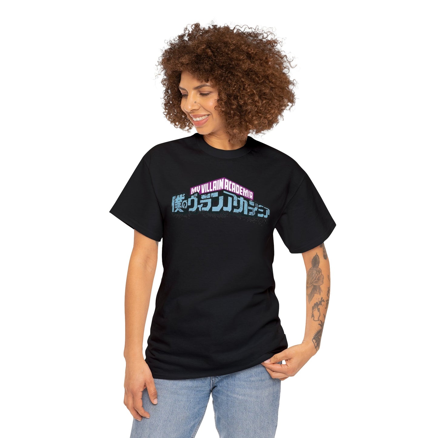 Unisex Heavy Cotton T-shirt - "Dabi Manga" from My Hero Academia